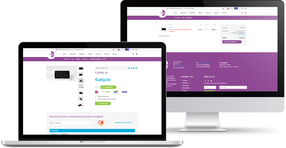 Van Lent Systems webshop
