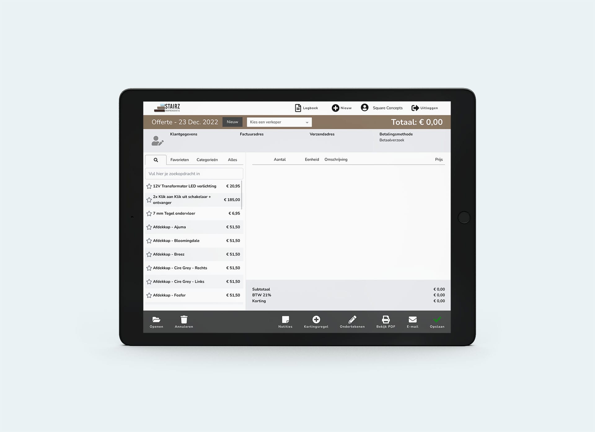 Webapplicatie bouwen